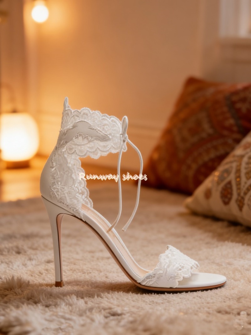 Koronkowa tkanina, koronkowe b – Luxury Lifestyle Shoes recenzja i cena