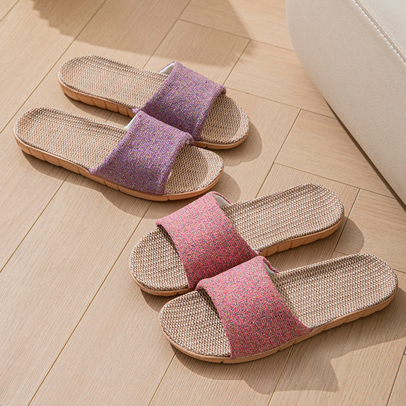 Lniane damskie kapcie domowe,  – Luxury Lifestyle Shoes recenzja i cena